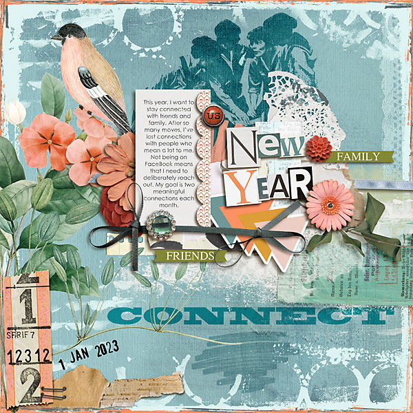 Day 2 - Art Journaling - Connect