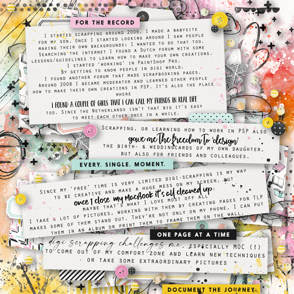 Day 2: Journaling - Why I Scrap