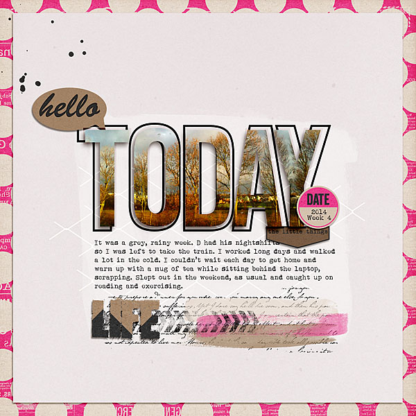 Day 21 - The week Page 1