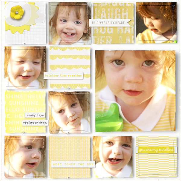 Day 22- Filled up- style challenge- You are my Sunshine