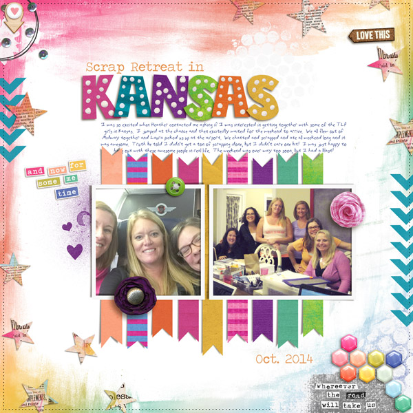 Day 23 - Kansas Scrap Retreat