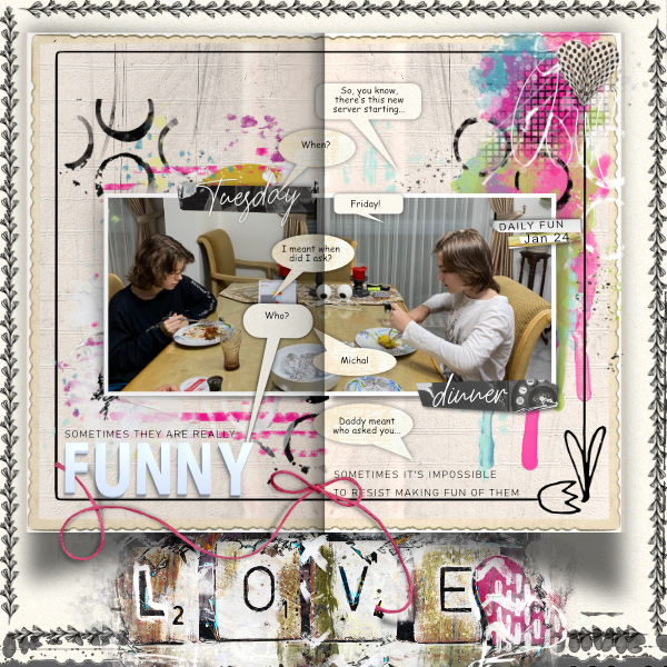 Day 24 Speech Bubbles