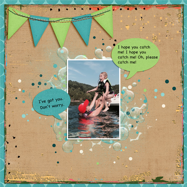 Day 24 Tell A Conversation With Speech Bubbles