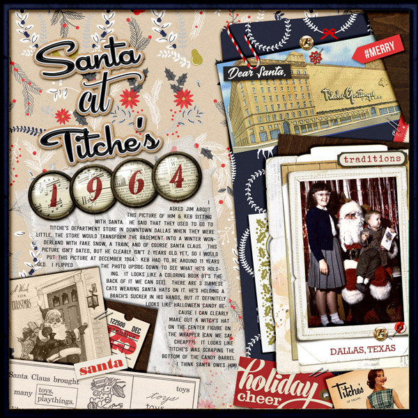 DAY 26_HERITAGE CHALLENGE_Santa at Titche's (londoncuppa)