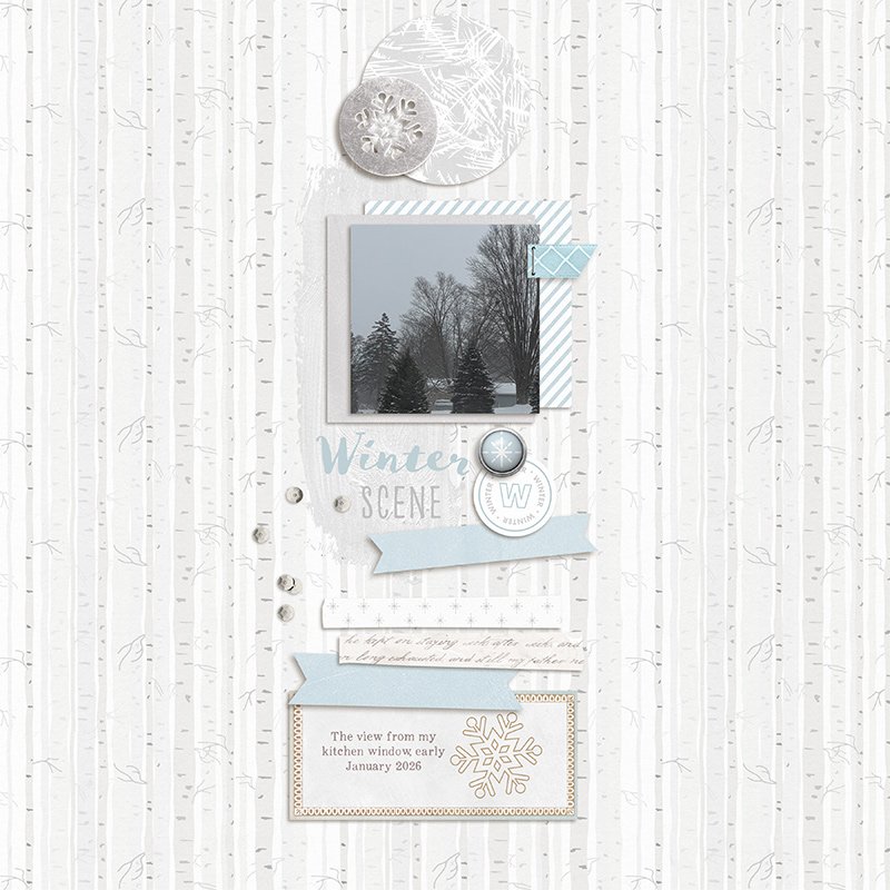 Day 28: Winter Scene