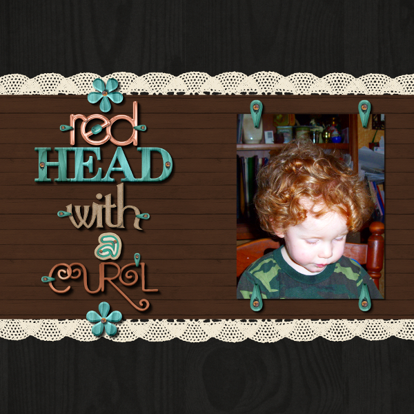 Day 29 - Red Head With A Curl