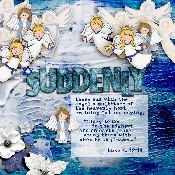 Day 3 - 12 Days Of ArtJournaling ~ Suddenly