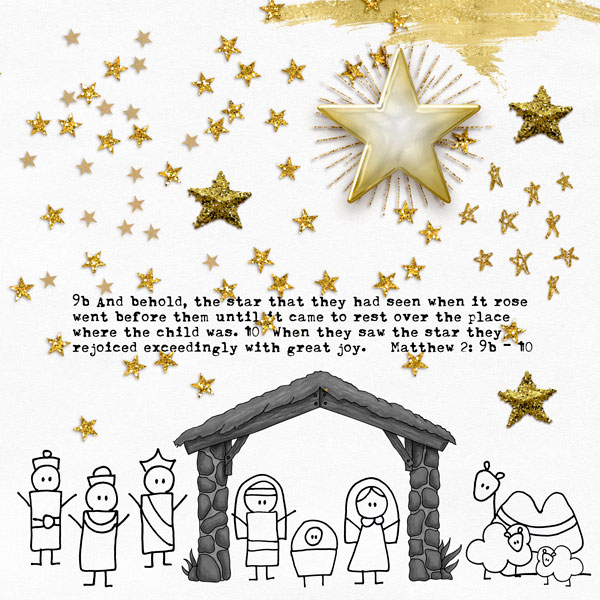 Day 5 - 12 Days Of Art Journaling ~ Following Yonder Star