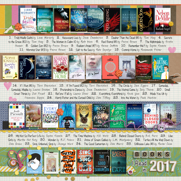Day 7 - Books I Read In 2017