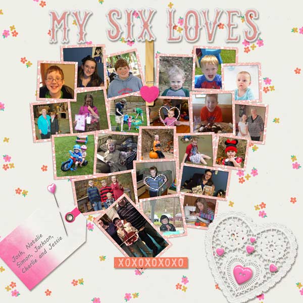 Day 7 - Collage My Six Loves