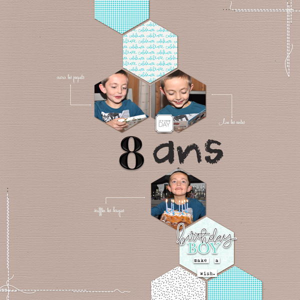 day 8 - 8 ans