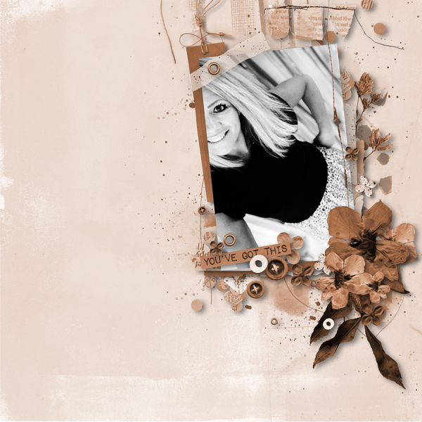 Day 8: Scrap One Color/Hue
