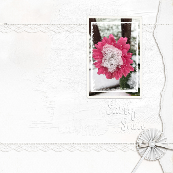 Day 9 White On White Page