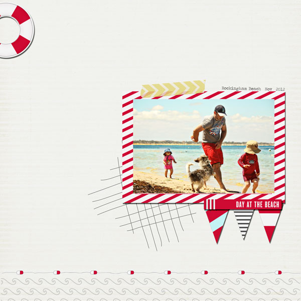 day at beach