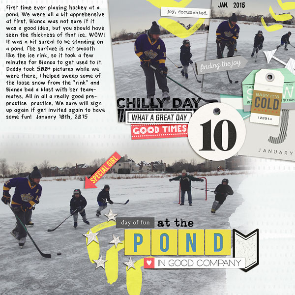 day of fun at the pond