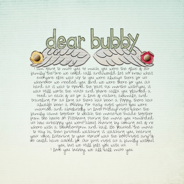 Dear Bubby