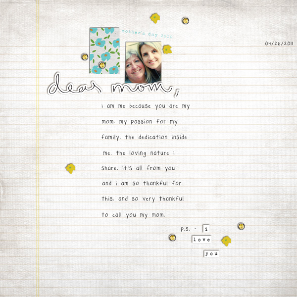 dear mom