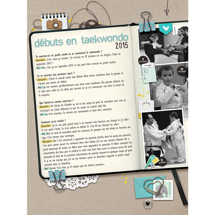 Debut en taekwondo 2015 | MOC jour 23