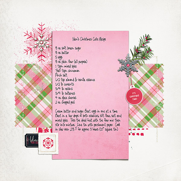 Dec-1 - Nan's Christmas Cake