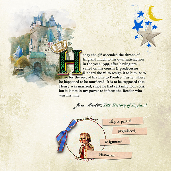 Dec 21 Scraplift: Jane Austen's History of England