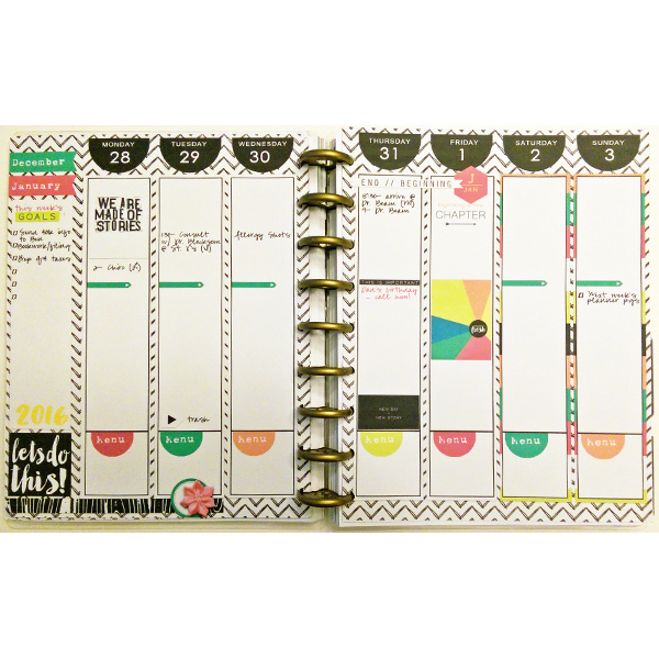 Dec 28-Jan3 Planner Pages