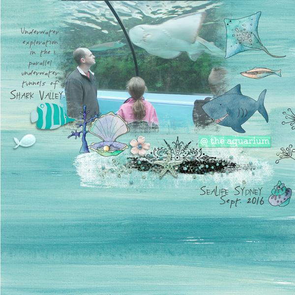 Dec Inspir Chall: sealife mono