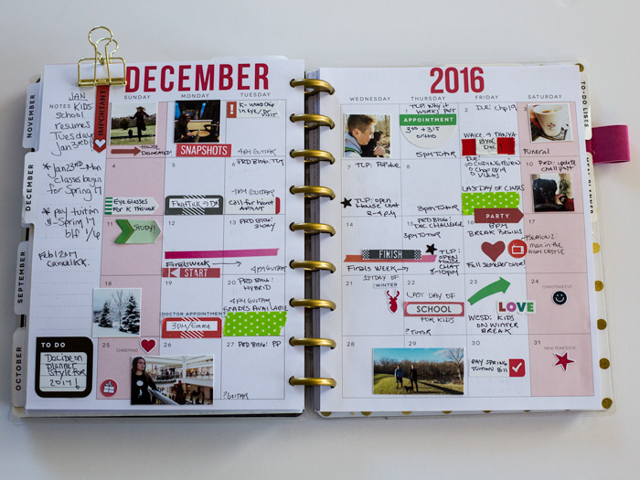 Dec MAMBI happy planner monthly