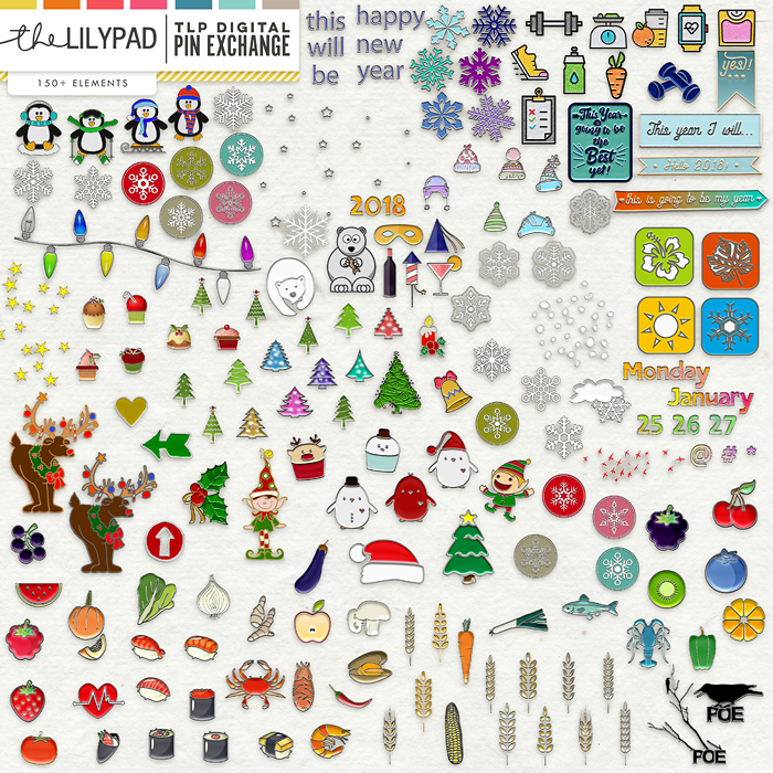 December 2017 - TLP's Enamel Pin Exchange