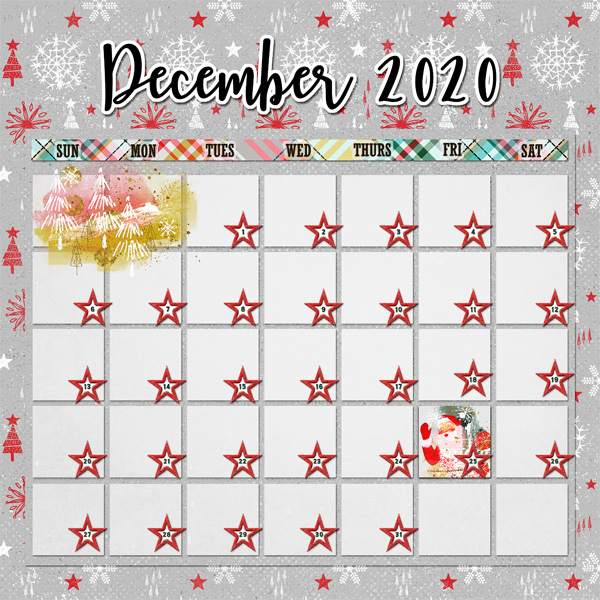 December 2020 Calendar