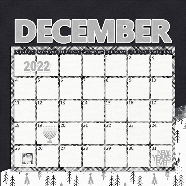 December 2022 Calendar