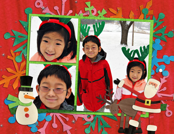 December calendar page