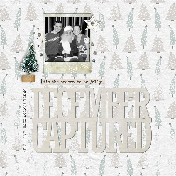 December Captured - Santa Photos Album Cover