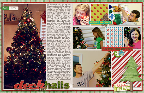 December Daily 2011 Deck the Halls