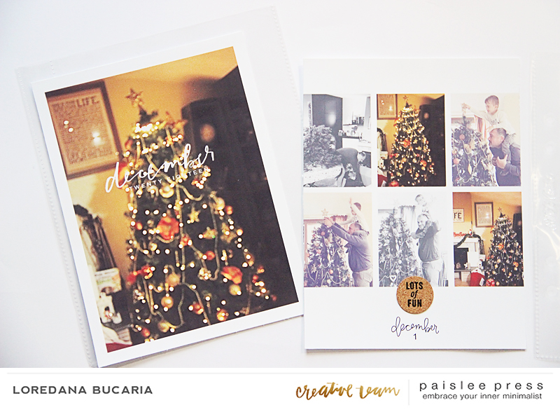 December Daily 2019 - 6x8 photo template