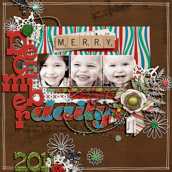 December Daily Cover Page