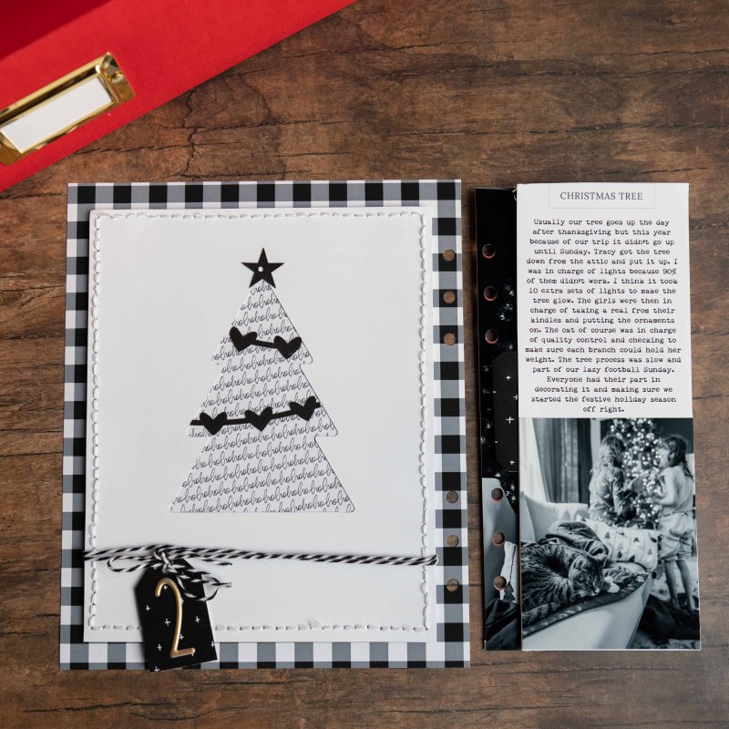 December Daily Hybrid Layout