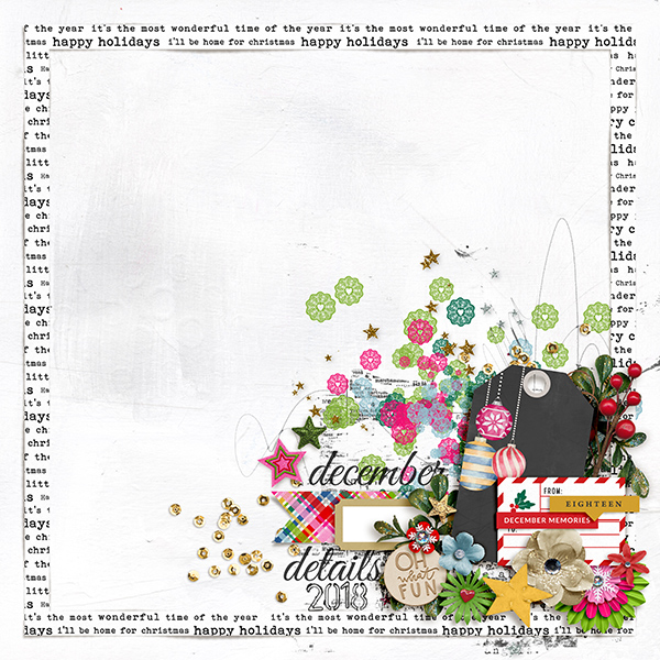 December Details ~ 2018 Cover Page