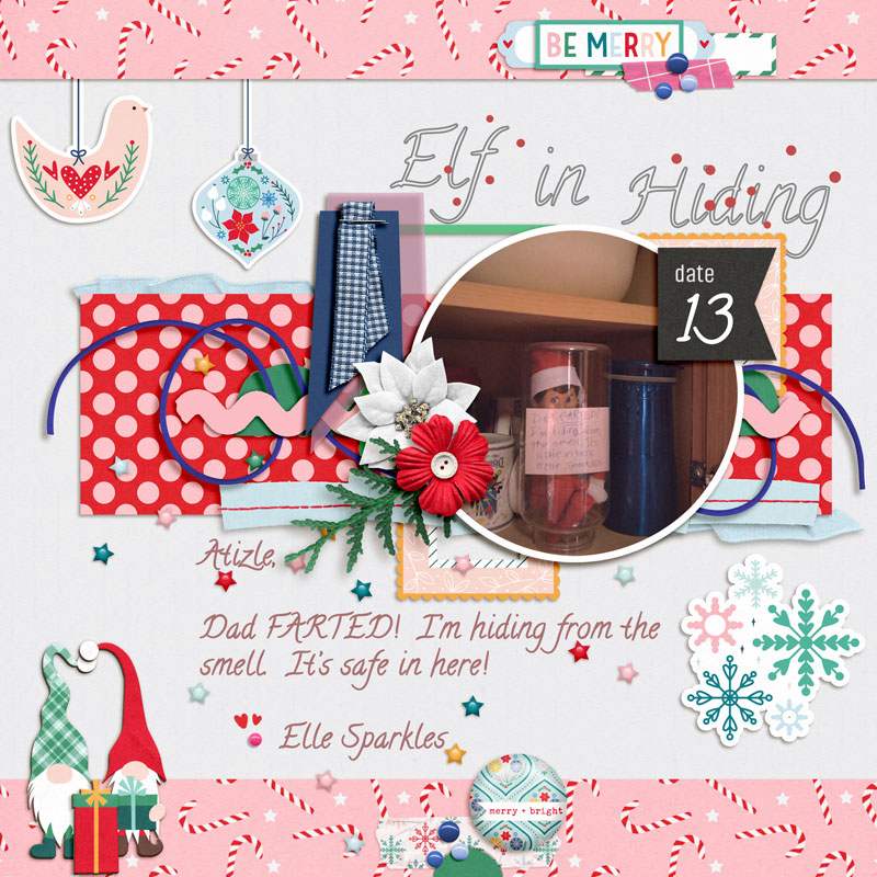 December Documented - Day13 - Elf in Hiding