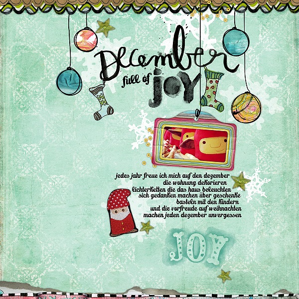 december full of joy