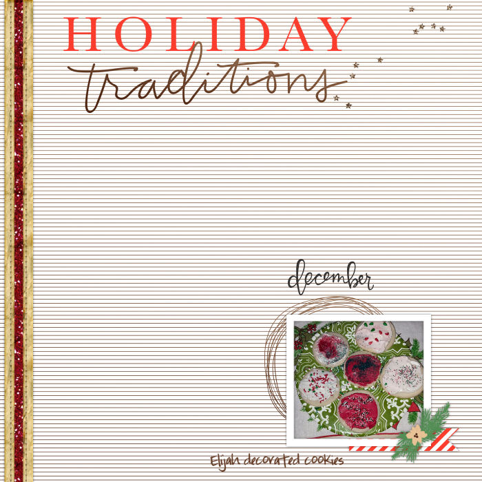 December Scraplift Challenge