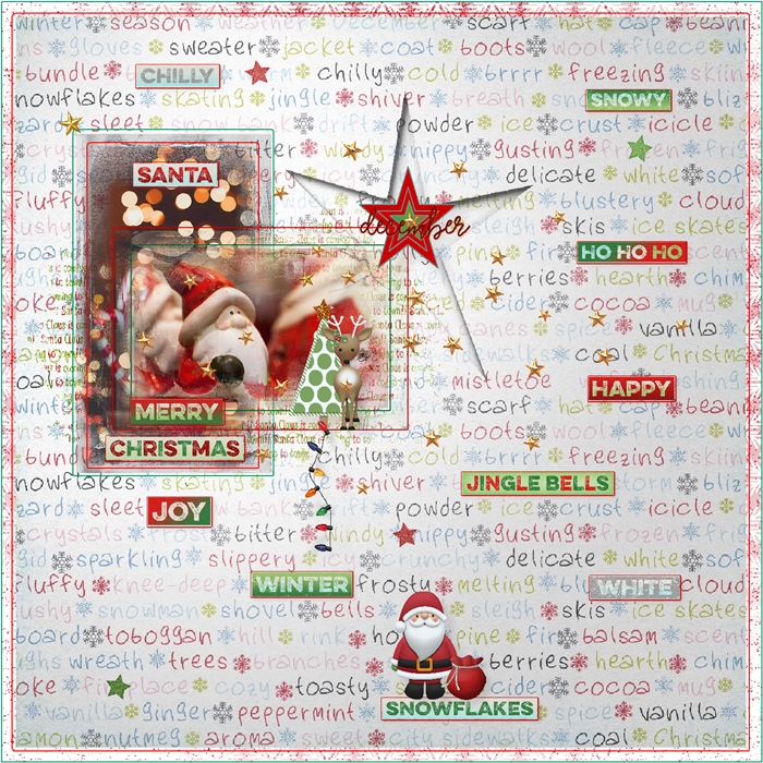 December Template Challenge-Mommyish Template-Star Claus