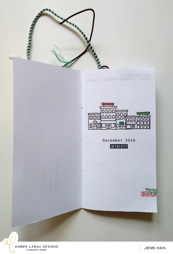 December Traveler's Notebook-Title Page