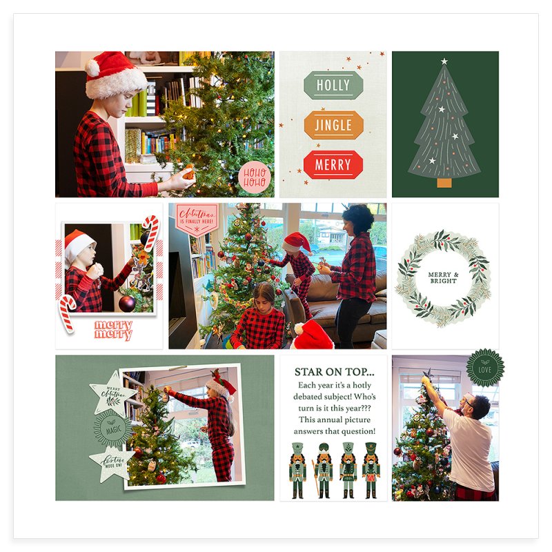 Decorating the tree