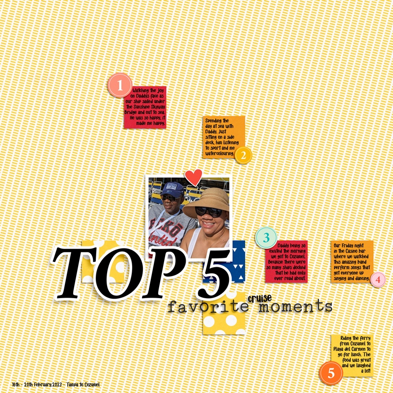 Designed by Soco - LOD - March 1st - Top 5