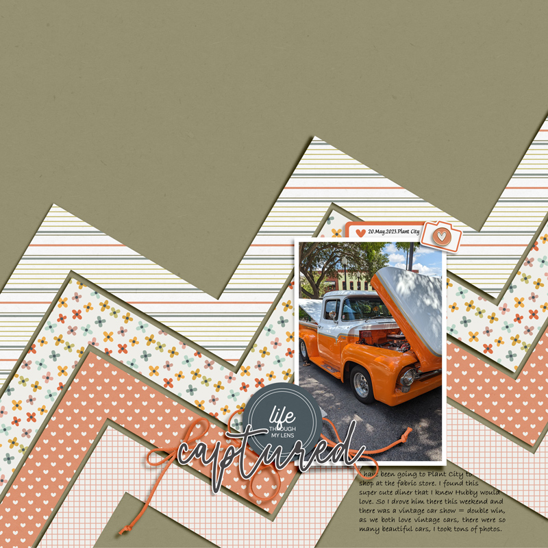 Designed by Soco_Playing With Chevrons No3 - Car Show