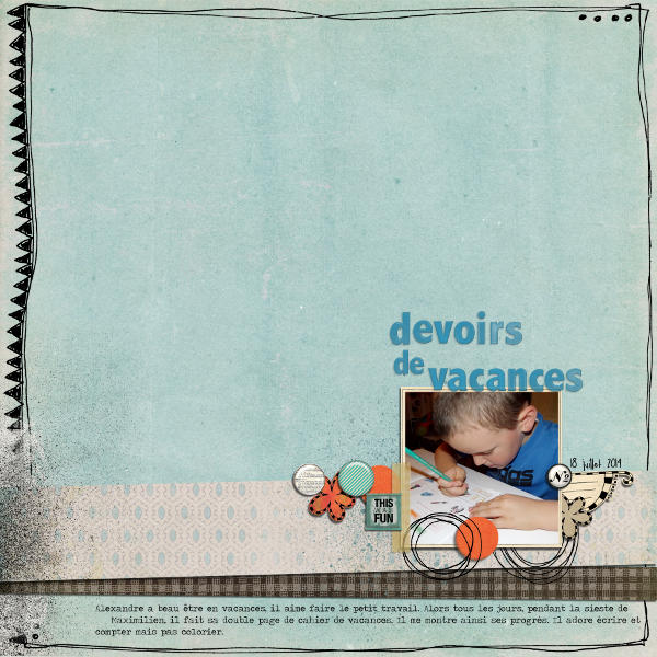 Devoirs de vacances