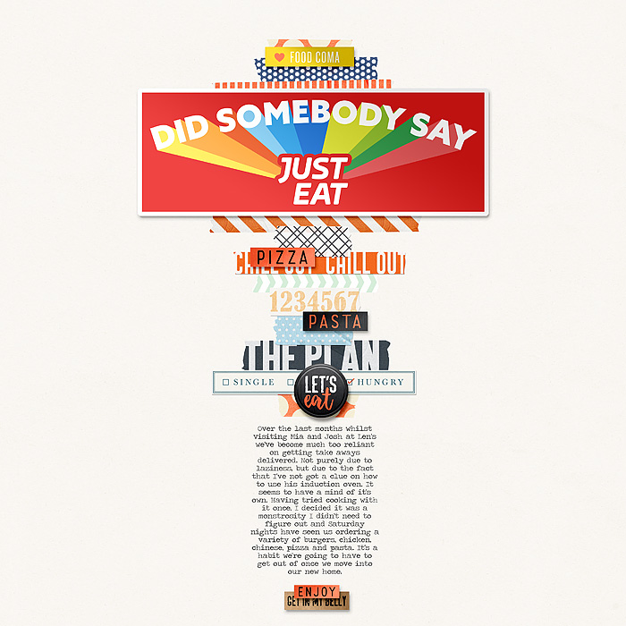 Did Somebody Say ... Just Eat