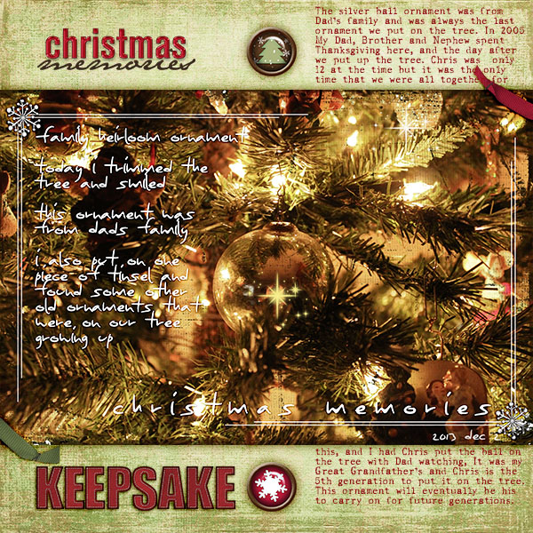 Digi Dare 349 - Keepsake Ornament