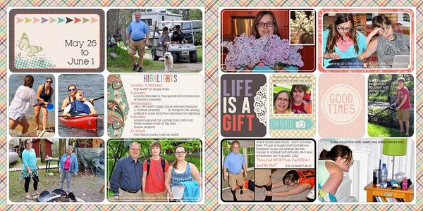 Digi Project Life - Week 22