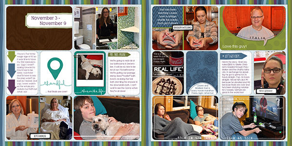 Digi Project Life | Week 45 (24x12)